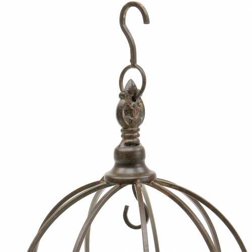 Artikel Køkken bøjle metal krone antik Ø22cm H28cm