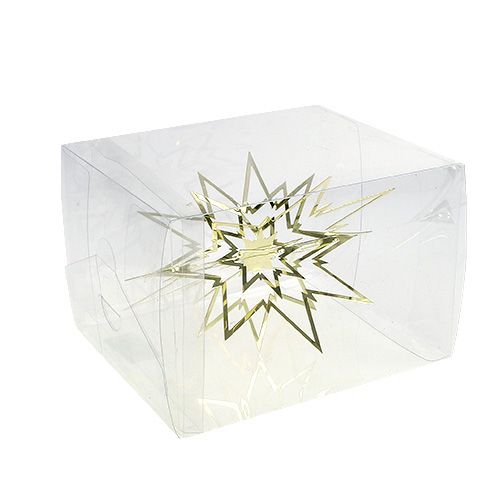 Floristik24 Metalstjerne stor til at hænge guld 24cm