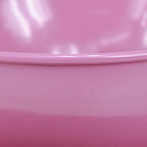 Artikel Metalkop Ø16cm H9cm dekorativ kop med underkop pink 2stk