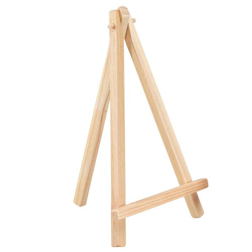 Artikel Mini staffeli kortholder naturtræ 11x19cm 6 stk