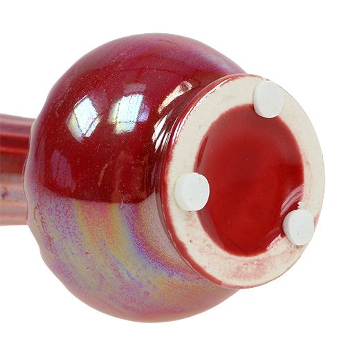 Floristik24 Mini vase Ø5cm H10cm perlemorød 6 stk