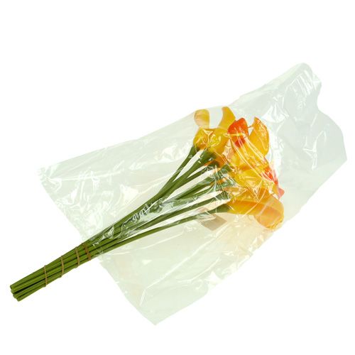 Artikel Mini calla kunstgul 28cm 12 stk