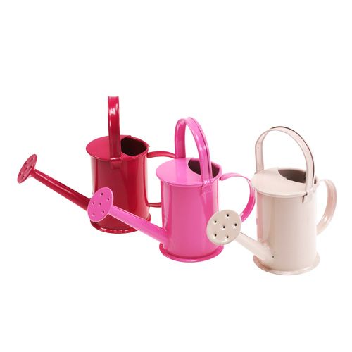 Floristik24 Mini vanding dåser Pink Pink Ø4cm 12st