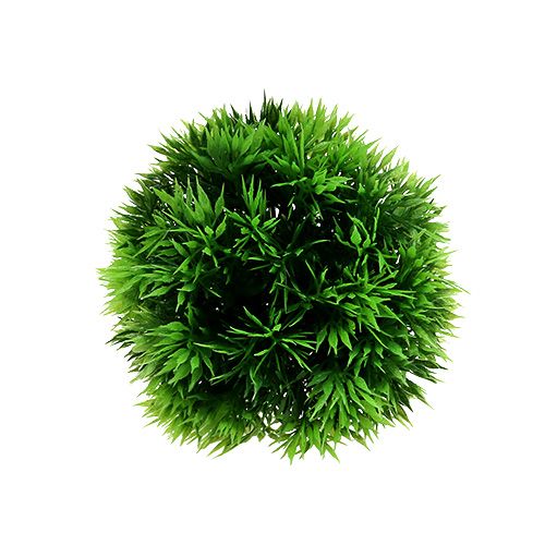 Floristik24 Mini græsbold dekorativ kugle grøn kunstig Ø10cm 1stk