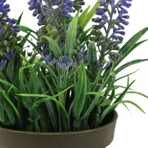 Artikel Mini lavendel i potte kunstig plante lavendel dekoration H16cm
