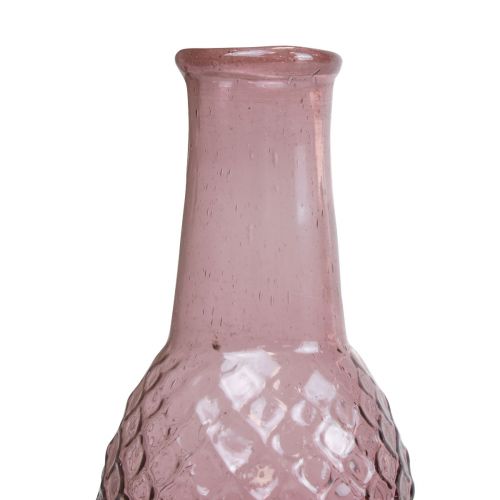 Artikel Mini Vase Lilla Glasvase Blomstervase Glas Diamanter Ø6cm H12cm