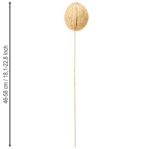 Artikel Mintolla-kugle bleget 8 cm - 10 cm L46 cm 6 stk.