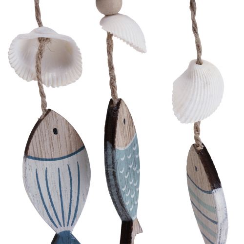 Floristik24 Maritim hængende dekoration deco bøjle maritim vindklokke 54cm