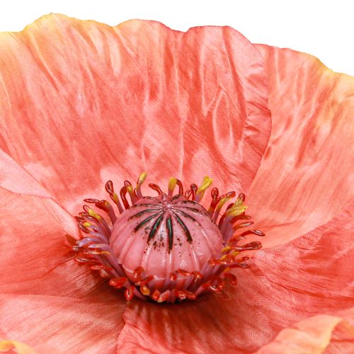 Artikel Valmue Kunstig Kunstig Blomst i Orange Ø13cm 84cm