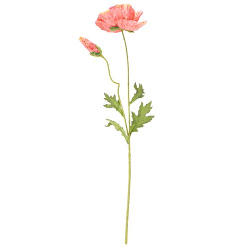 Artikel Valmue Kunstig Kunstig Blomst i Orange Ø13cm 84cm