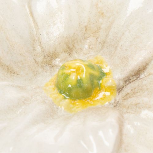 Artikel Valmuepæl, keramisk blomst, kærligt detaljeret, til elegante havedetaljer, 42 cm, 4 stk.