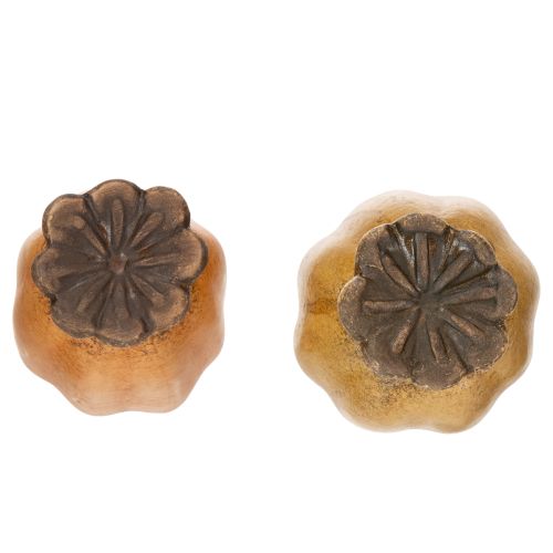 Artikel Havepæl valmuefrøkapsel - dekorativt højdepunkt til havedekoration og gør-det-selv-projekter - 41 cm, 4 stk.