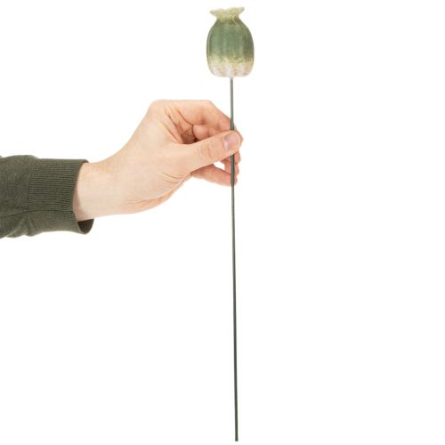 Artikel Dekorativ valmuepæl til sæsonbestemt haveelegance eller altanfremhævelse, 41 cm, 4 stk.