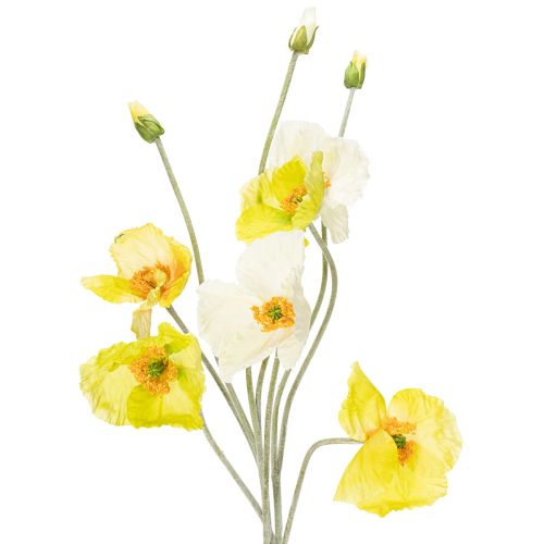 Kunstig valmuedekoration til stuer og kontorer, 95 cm