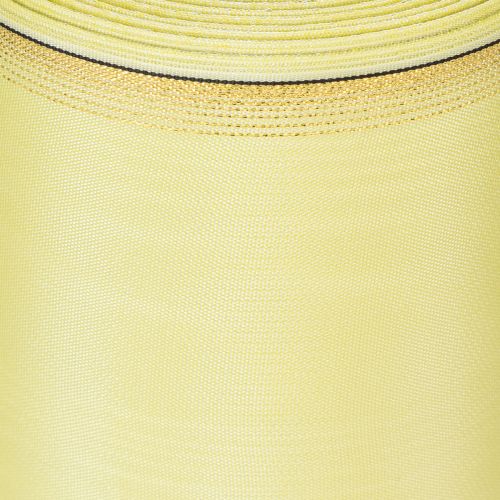 Artikel Moiré kransbånd, lysegrøn med guldkant, 175 mm x 25 m, dekoration af høj kvalitet til blomsterhandel