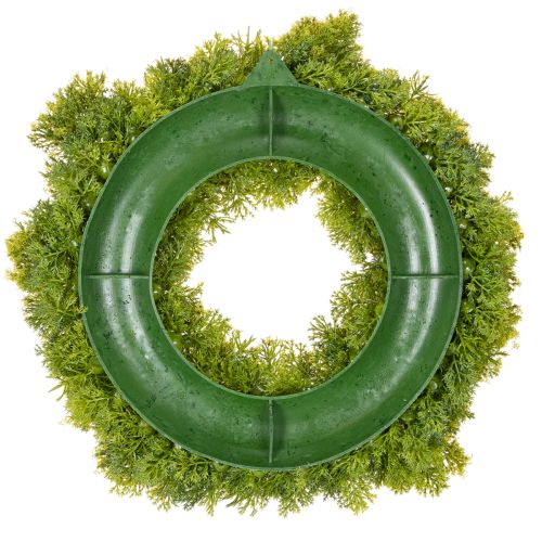 Kunstig moskrans, dekorativ til bord eller dør, 28 cm | Floristik24.dk