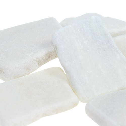 Artikel Mosaiksten hvid blanding 1kg