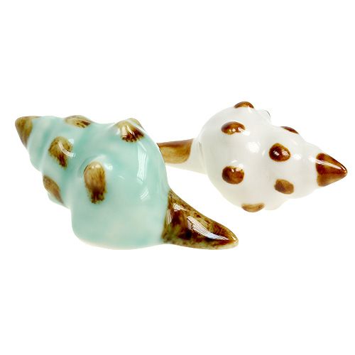 Floristik24 Porcelænsskal sort. 9,5 cm 2 stk
