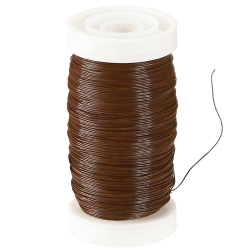 Artikel Myrtle Wire Brun 0,35mm 100g