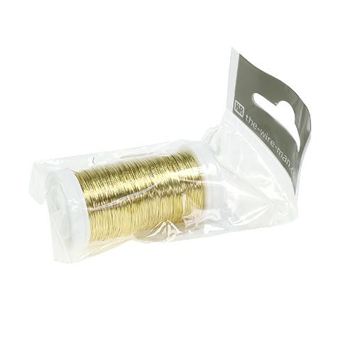 Artikel Myrtetråd guld 0,30mm 100g