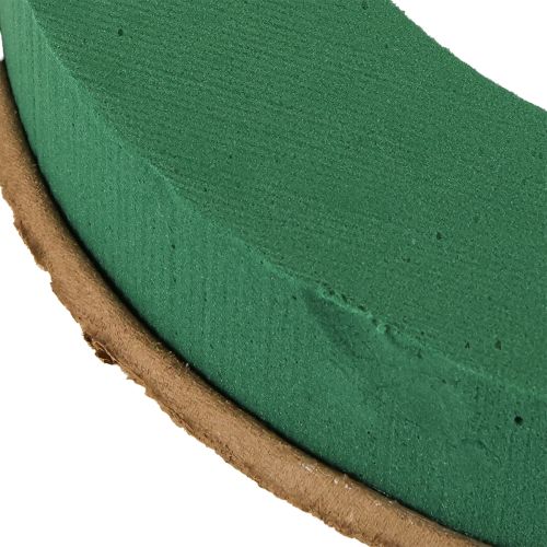 Artikel Våd blomsterskumkransbund lavet af pap Ø25cm 2 stk.