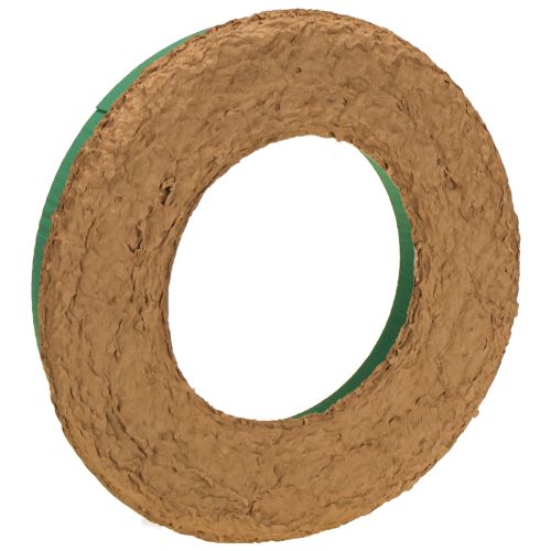 Artikel Våd blomsterskumkransbund lavet af pap Ø25cm 2 stk.