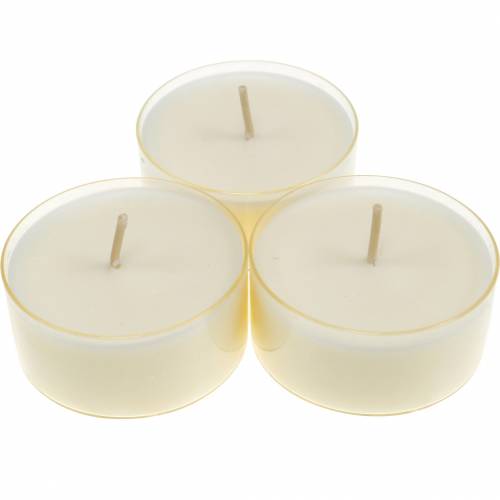 Artikel Fyrfadslys Pure Nature Lights Brændetid 10 timer Stearinlys rapsvoks 8 stk.