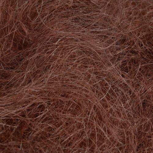 Artikel Naturfiber sisal græs til håndværk Sisal græs brun 300g