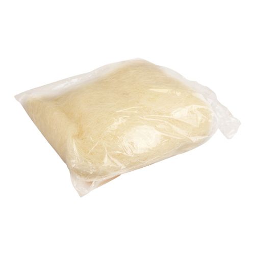 Artikel Naturfiber sisal græs til håndværk Sisal græs creme hvid 500g