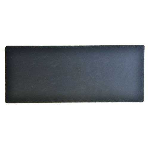 Artikel Naturskiferplade rektangulær stenbakke sort 35×15cm 3stk