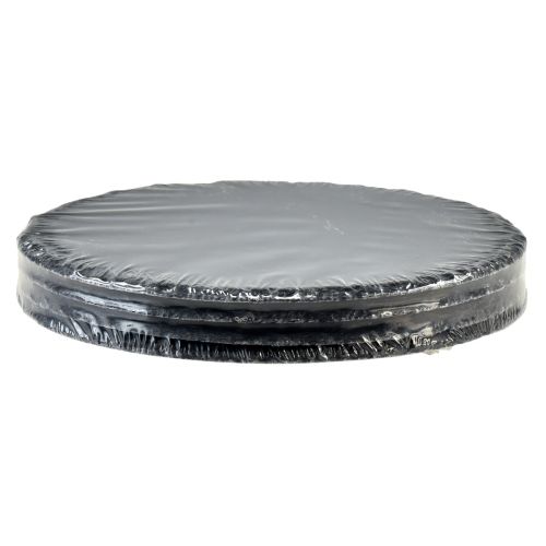 Artikel Naturskiferplade rund stenbakke sort Ø20cm 4 stk