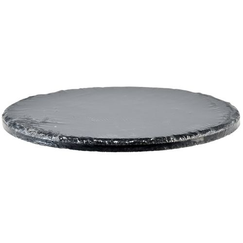 Artikel Naturskiferplade rund stenbakke sort Ø30cm 2 stk