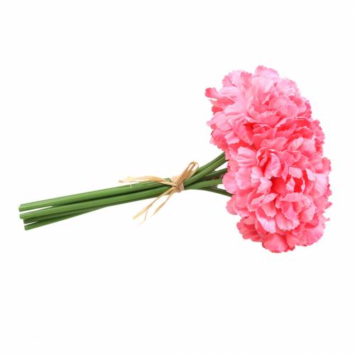 Artikel Artificial Nellike Pink 25cm 7stk Kunstig plante som ægte!