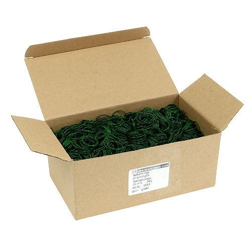 Artikel Nellikeringe 19mm 1kg Grønmalet