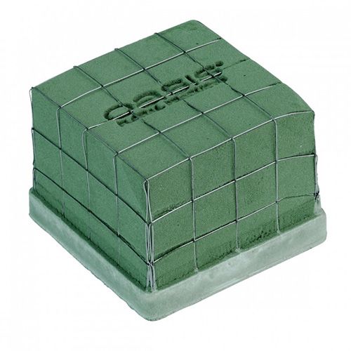 Artikel Blomsterskum mursten bordopstilling 11cm x 11cm x 8,5cm 4 stk