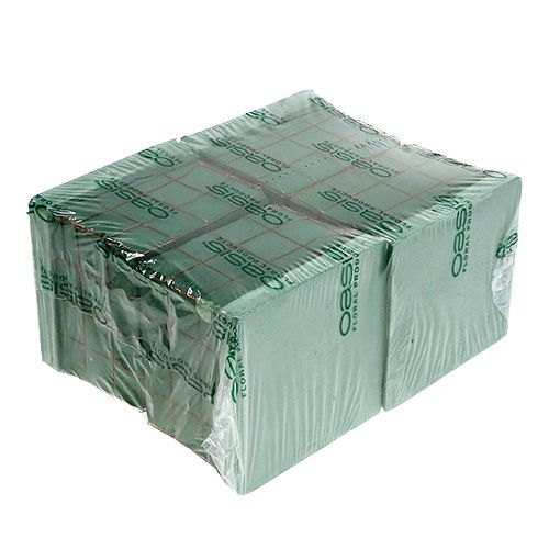 Artikel Blomsterskum mursten bordopstilling 11cm x 11cm x 8,5cm 4 stk