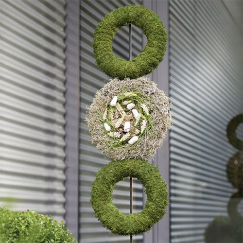 Artikel Blomsterskum krans ring H3,5cm Ø25cm 6 stk