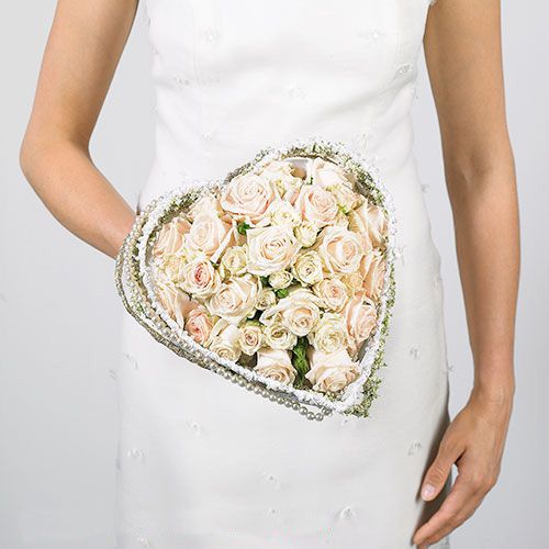 Artikel Blomsterskum brudebuketholder Ø8cm 6 stk