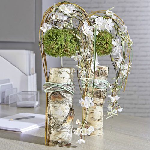 Artikel Blomsterskum cylinder tør plug-in compound grå H5cm Ø8cm 20 stk