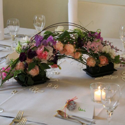 Artikel OASIS® Sort Bord Deco Mini Blomsterskum Sort 4 stk