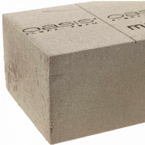 Floristik24 OASIS® BIOLIT® NatureSource mursten blomsterskum 23cm×11cm×7cm 10 stk.