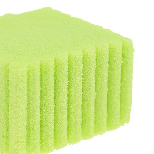 Floristik24 Blomsterskum canapes lysegrøn H3cm 5cm-7cm 45stk