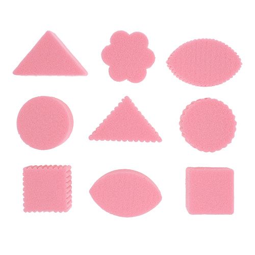 Floristik24 Blomsterskum canapes lyserød 5cm 45p