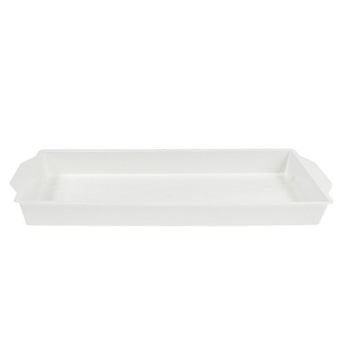 Artikel OASIS® fatningsbakke hvid 23cm x 11,5cm x 2,5cm 5 stk.