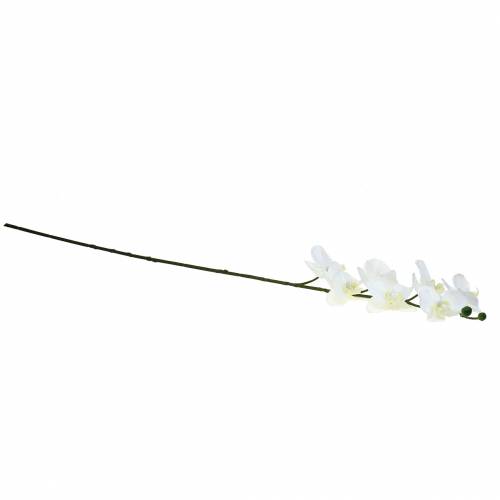 Artikel Kunstig orkidé kunstig blomst hvid Ø6,5-8cm 77cm