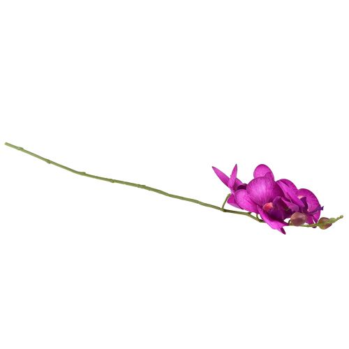 Artikel Orkidé Kunstig Phalaenopsis 4 blomster Fuchsia 72cm