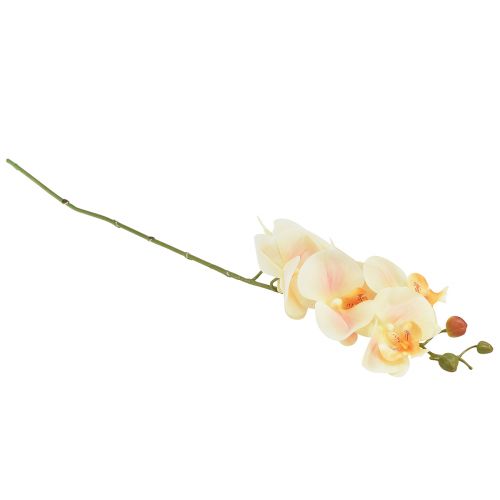 Artikel Kunstig orkidécreme Orange Phalaenopsis 78cm