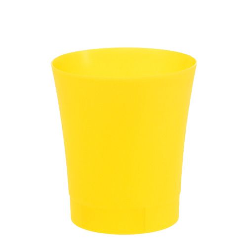 Floristik24 Orchid pot plast gul Ø12,5cm H14cm, 1 stk