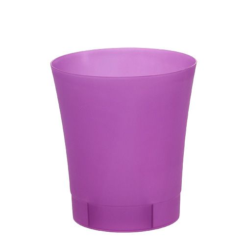 Floristik24 Orkidégryde plastik violet Ø12,5cm H14cm