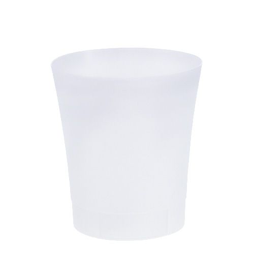 Floristik24 Orchid pot plast hvid Ø12,5 cm H14cm, 1 stk